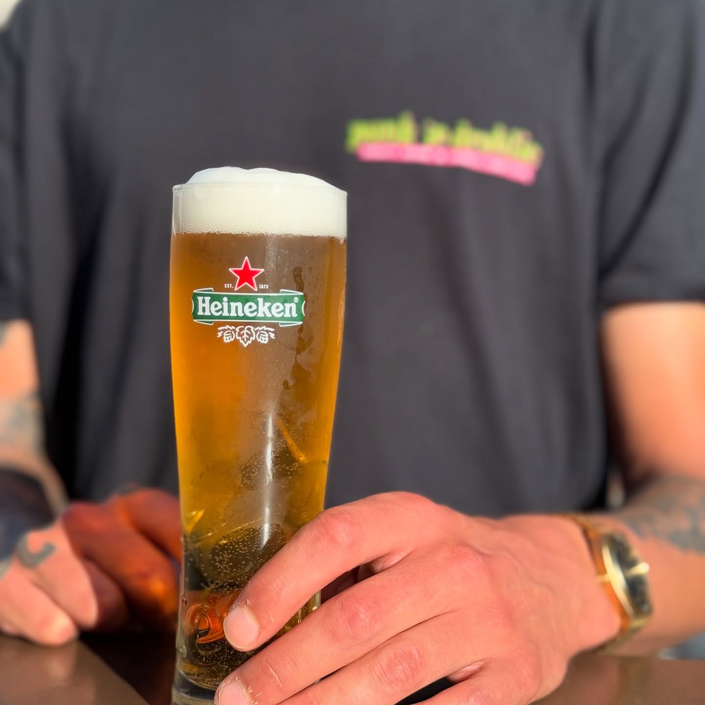 Heineken pint